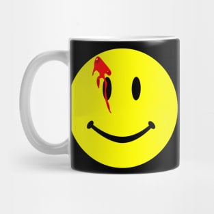 Smiley with a bullet to the head Mug